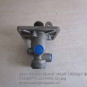 9F20-280900 BRAKE VALVE 13C0027 T138B(FT)-3514002