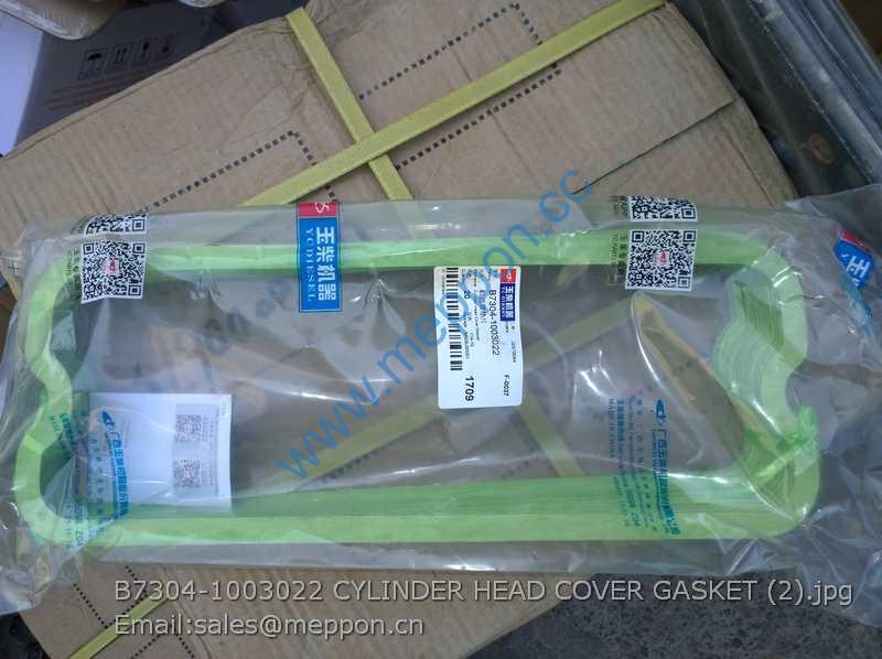 B7304-1003022 CYLINDER HEAD COVER GASKET YUCHAI