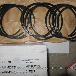 D05-002-01 D05-108-01 D05-107-01 PISTON RING SDEC