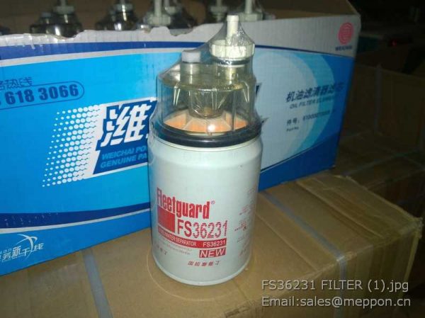 FS36231 FILTER FLEETGUARD 800151162 53C0576