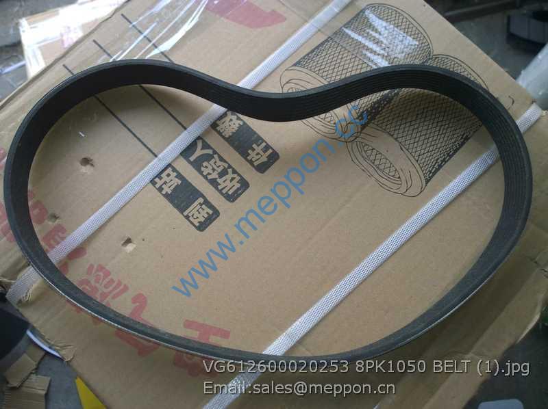 VG612600020253 8PK1050 BELT SINOTRUCK HOWO
