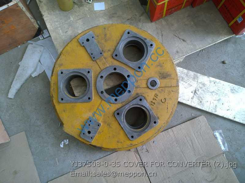 YJ37508-0-35 COVER FOR CONVERTER SEM SHANTUI