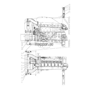 LGMG MT80 Mine Truck - radiator assembly - A4-2703010319
