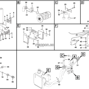 LGMG MT76A Mine Truck - Hydraulic lifting system - M1600-2716011003